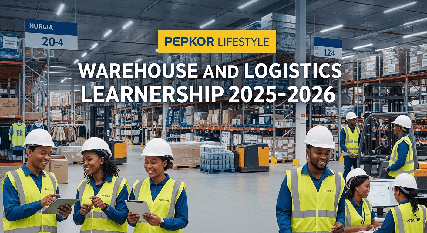 Pepkor Lifestyle Warehouse and Logistics Learnership 2025‑2026