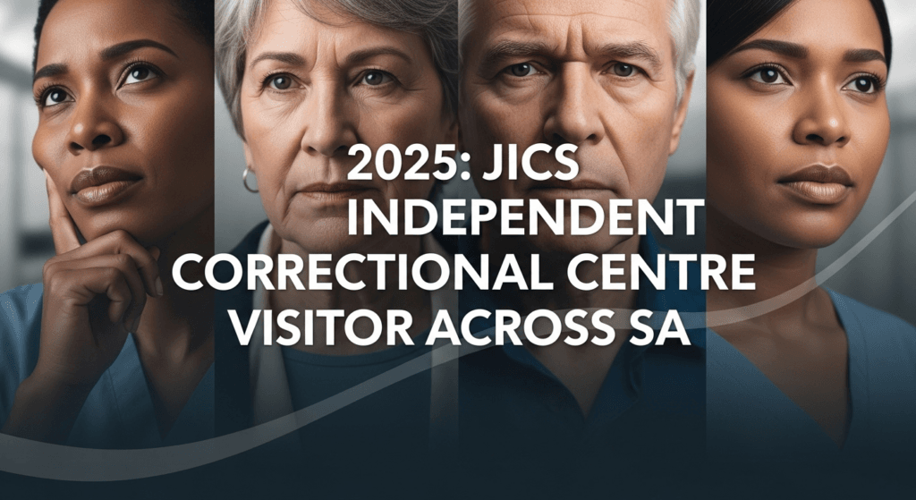 2025: JICS Independent Correctional Centre Visitor Roles Across SA