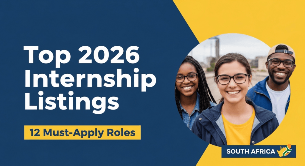 Top 2026 Internship Listings – 12 Must-Apply Roles, South Africa