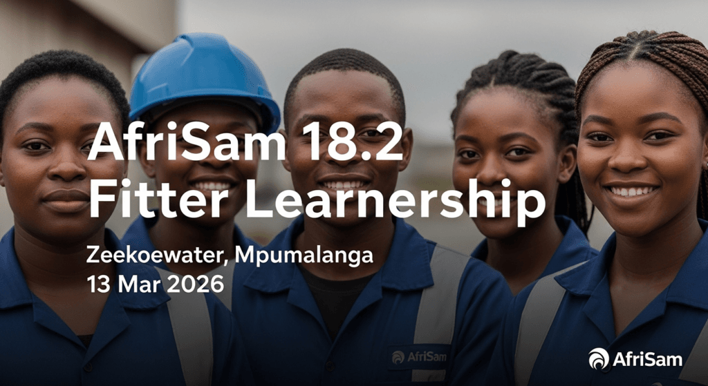 AfriSam 18.2 Fitter Learnership – Zeekoewater, Mpumalanga, 13 Mar 2026