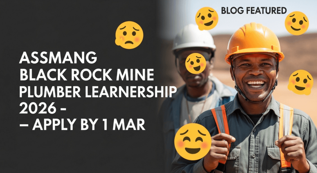 Assmang Black Rock Mine Plumber Learnership 2026 – Apply by 1 Mar