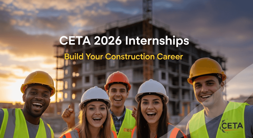 CETA 2026 Internships: Build Your Construction Career