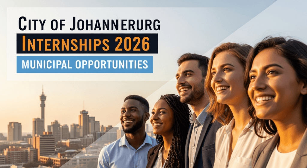 City of Johannesburg Internships 2026 – Municipal Opportunities