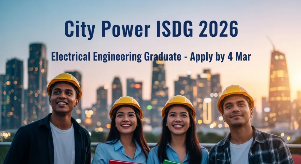 City Power ISDG 2026 Electrical Engineering Graduate – Apply by 4 Mar