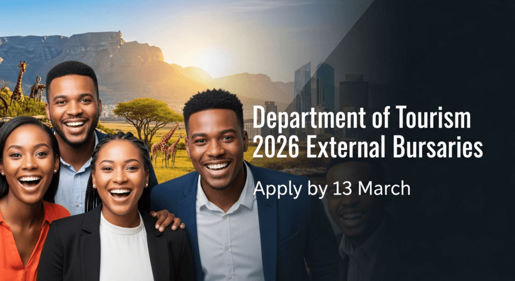 Department of Tourism 2026 External Bursaries – Apply by 13 March