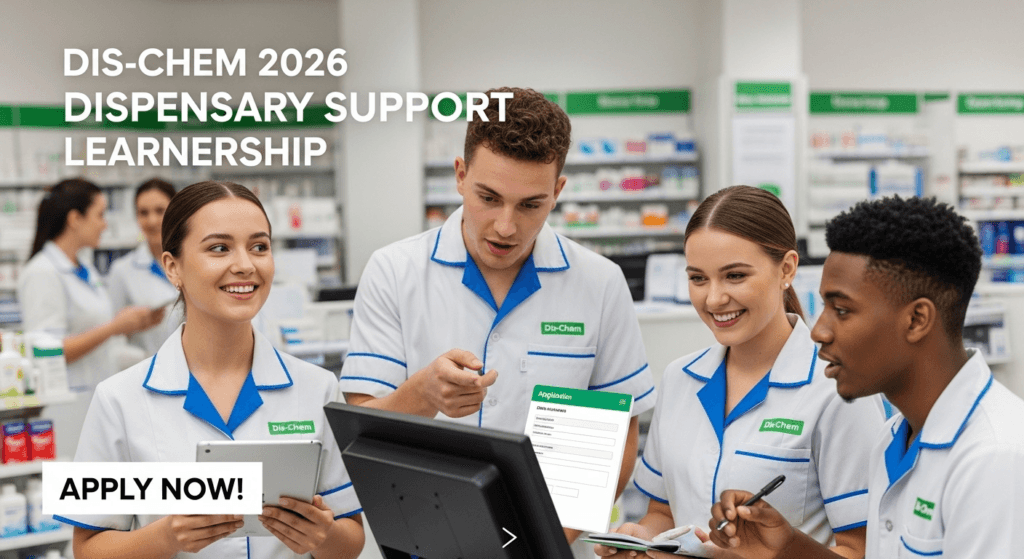 Dis-Chem 2026 Dispensary Support Learnership – Apply Now