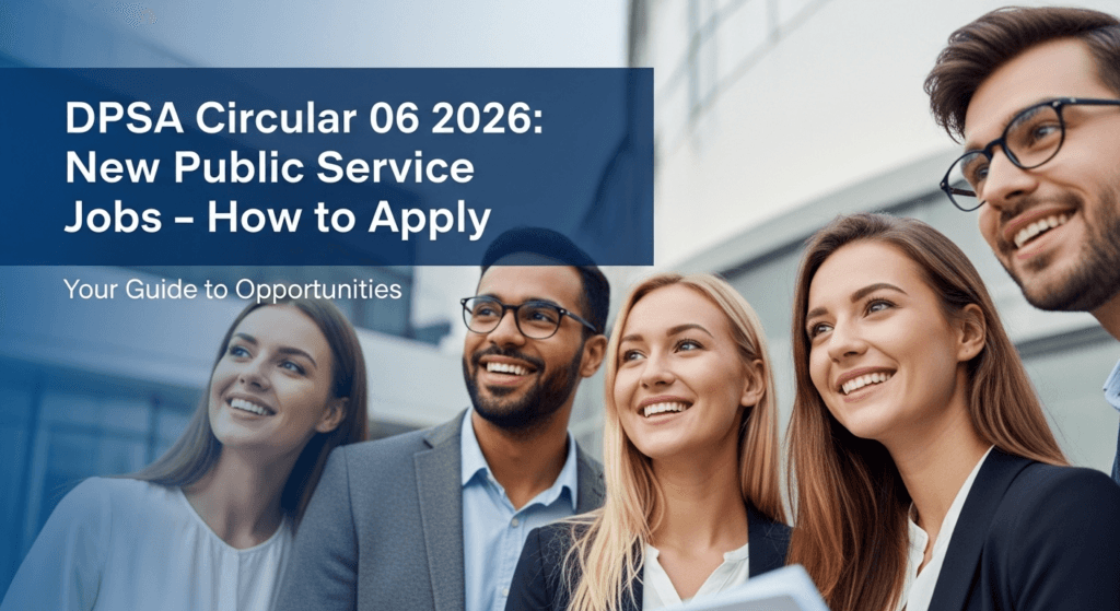 DPSA Circular 06 2026: New Public Service Jobs – How to Apply