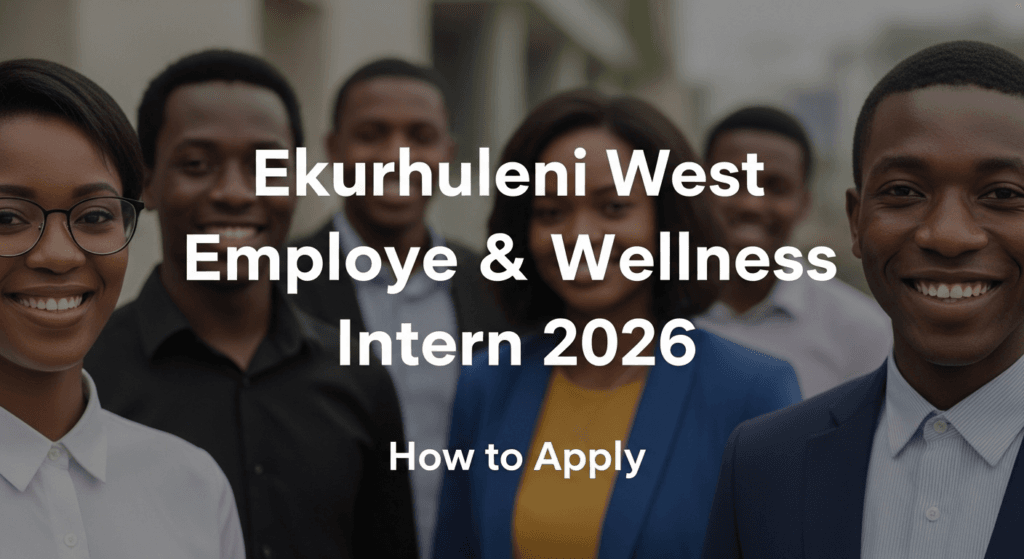 Ekurhuleni West Employee Health & Wellness Intern 2026 – How to Apply
