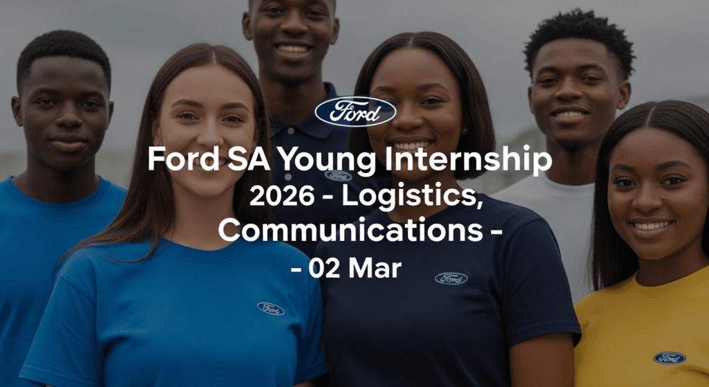 Ford SA Young Internship 2026 – Logistics, Communications – 02 Mar