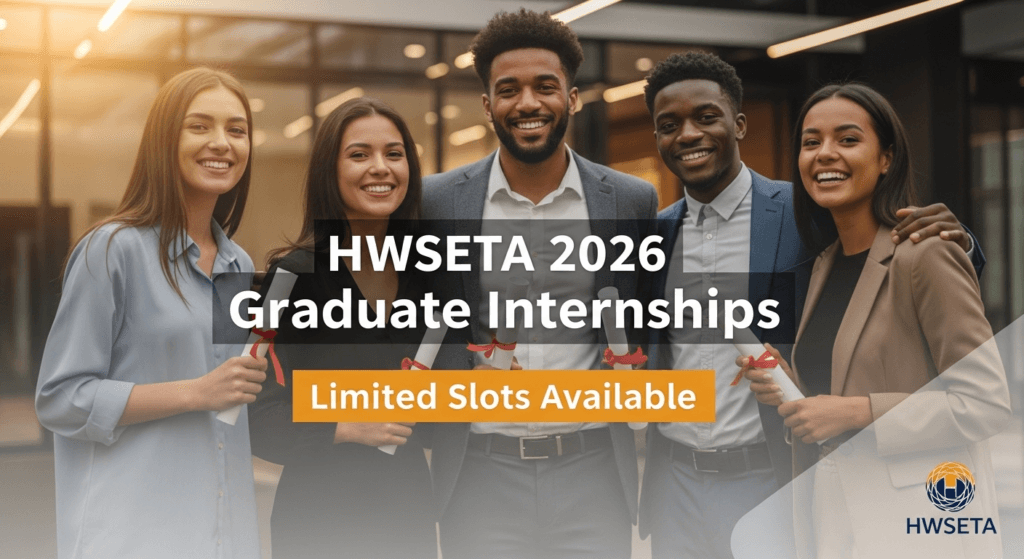 HWSETA 2026 Graduate Internships – Limited Slots Available