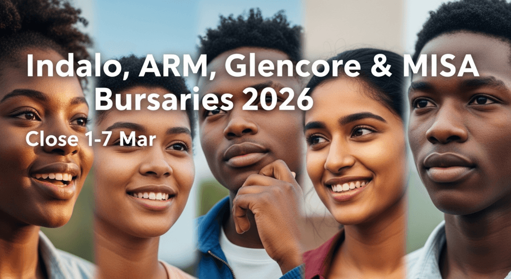 Indalo, ARM, Glencore & MISA Bursaries 2026 Close 1‑7 Mar
