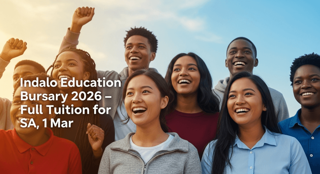 Indalo Education Bursary 2026 – Full Tuition for SA, 1 Mar