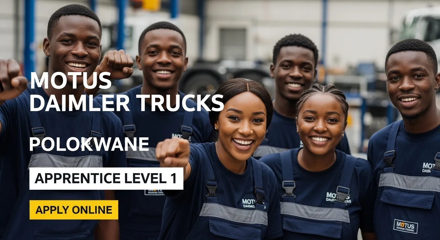 Motus Daimler Trucks Polokwane Apprentice Level 1 – Apply Online