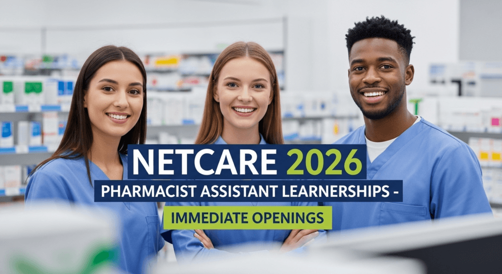 Netcare 2026 Pharmacist Assistant Learnerships – Immediate Openings