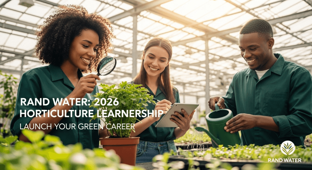 Rand Water: 2026 Horticulture Learnership – Launch Your Green Career