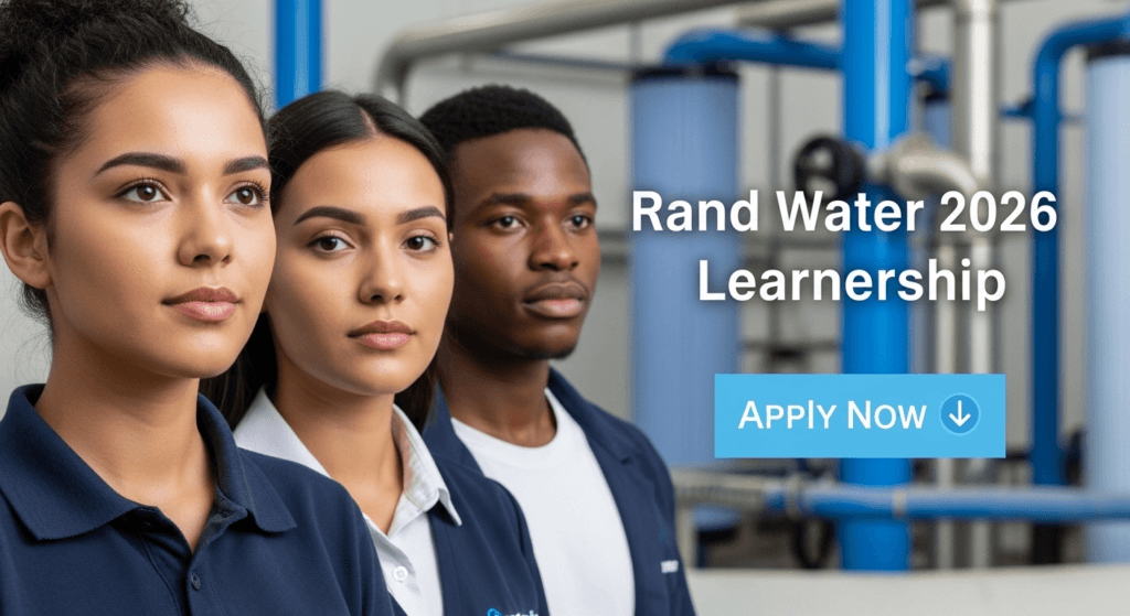 Rand Water 2026 Water & Wastewater Treatment Learnership – Apply Now