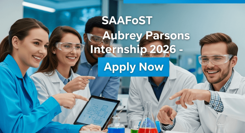 SAAFoST Aubrey Parsons Internship 2026 – Apply Now