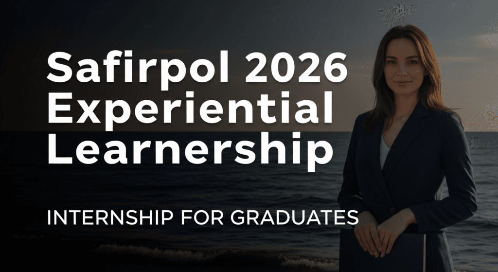Safirpol 2026 Experiential Learnership – Internship for Graduates