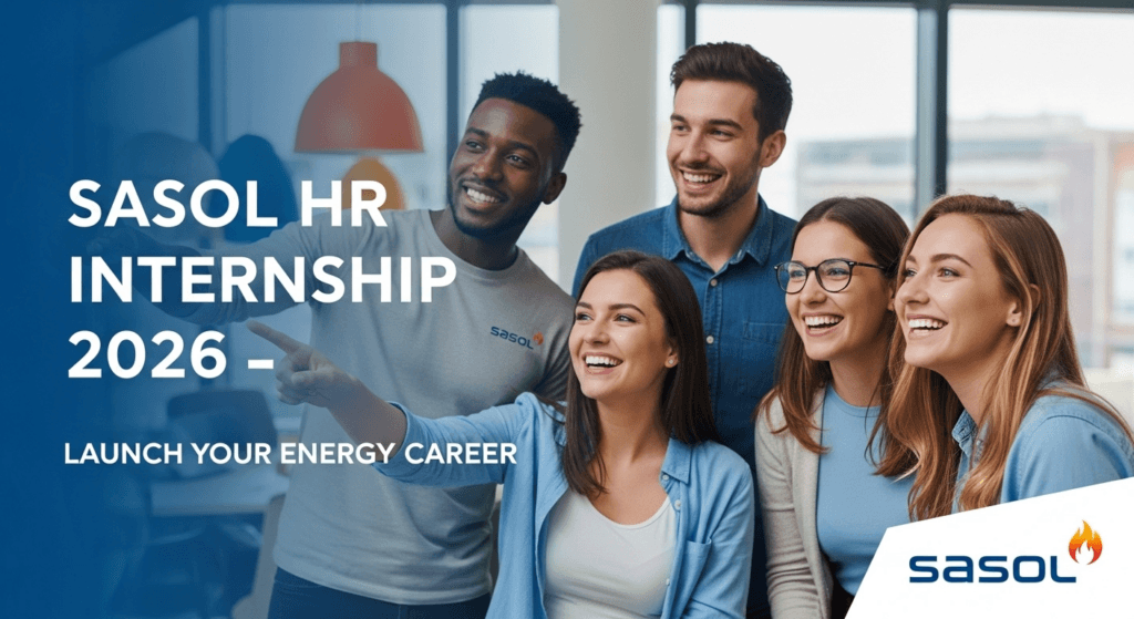 Sasol HR Internship 2026 – Launch Your Energy Career