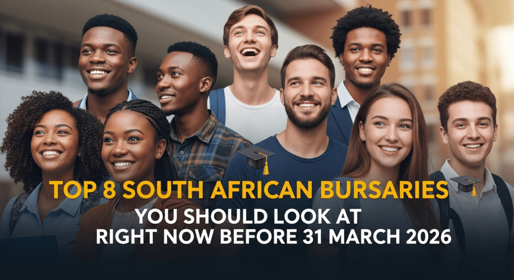 Top 8 South African Bursaries You Should Look At Right Now Before 31 March 2026