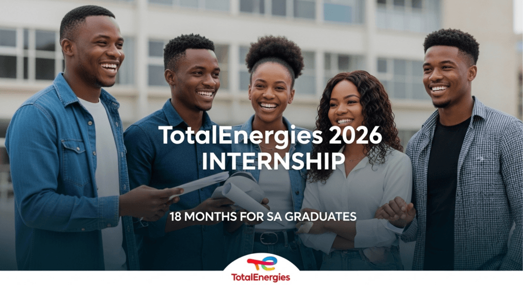 TotalEnergies 2026 Internship – 18 Months for SA Graduates