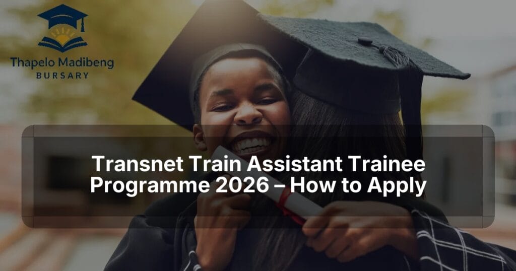 Transnet Train Assistant Trainee Programme 2026 – How to Apply