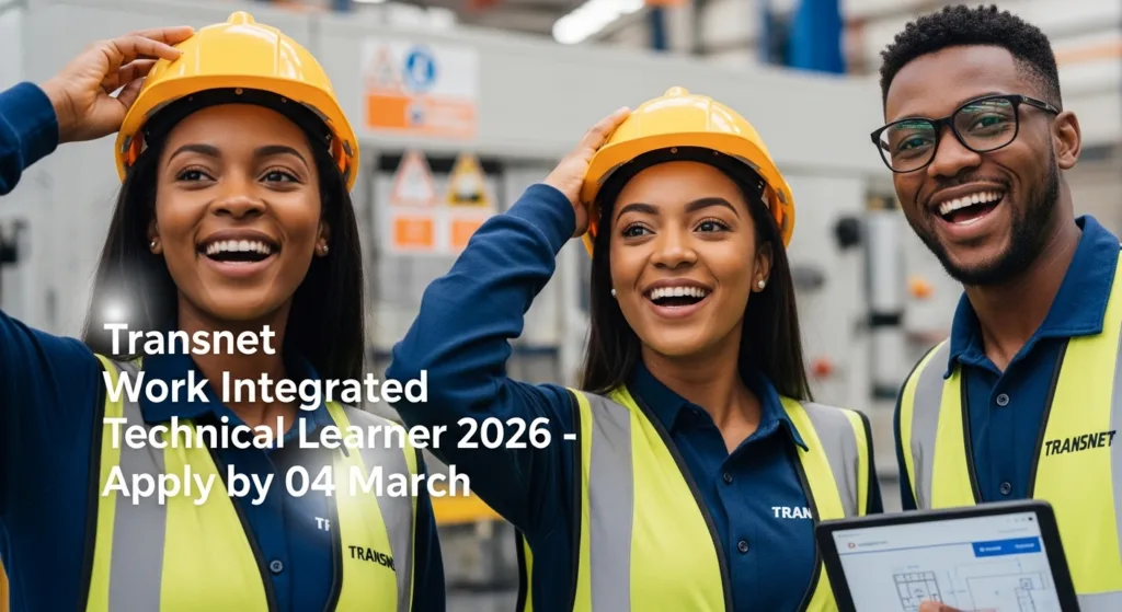 Transnet Work Integrated Technical Learner 2026 – Apply by 04 March