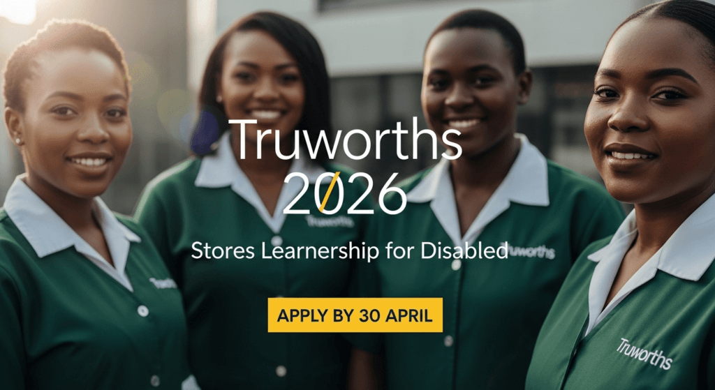 Truworths 2026 Stores Learnership for Disabled: Apply by 30 April