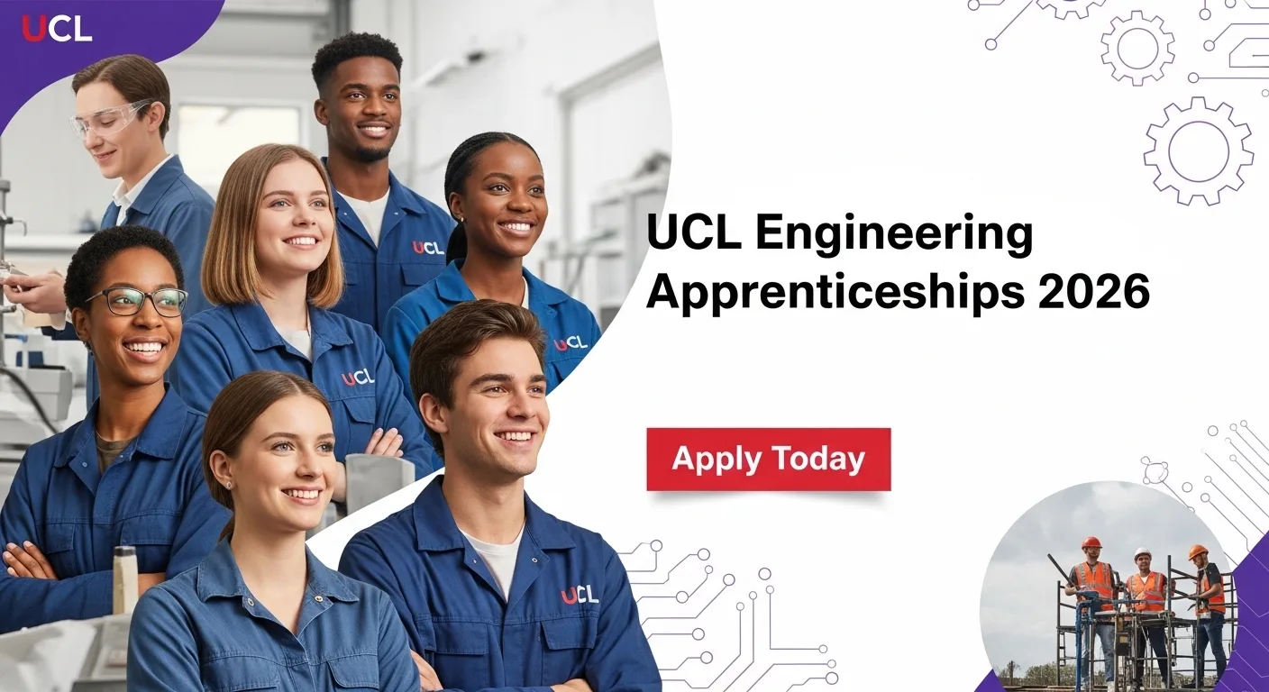 UCL Engineering Apprenticeships 2026 – Apply Today