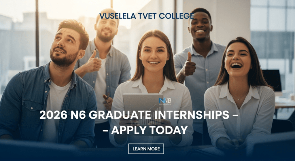Vuselela TVET College: 2026 N6 Graduate Internships – Apply Today