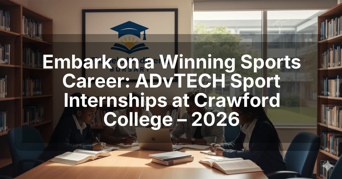 Embark on a Winning Sports Career: ADvTECH Sport Internships at Crawford College – 2026