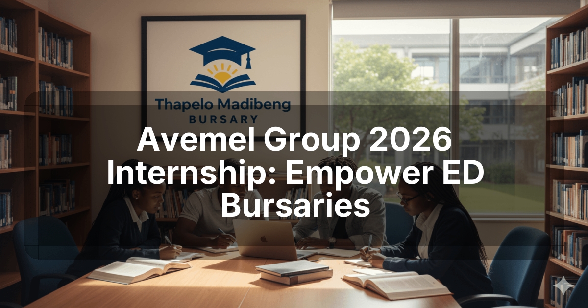 Avemel Group 2026 Internship: Empower ED Bursaries