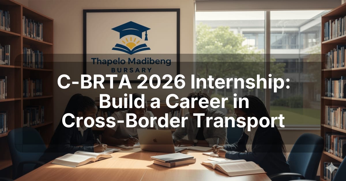 C-BRTA 2026 Internship: Build a Career in Cross-Border Transport