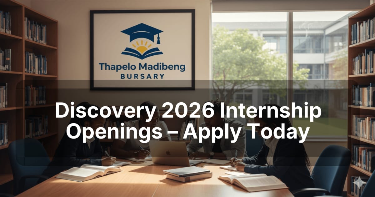 Discovery 2026 Internship Openings – Apply Today