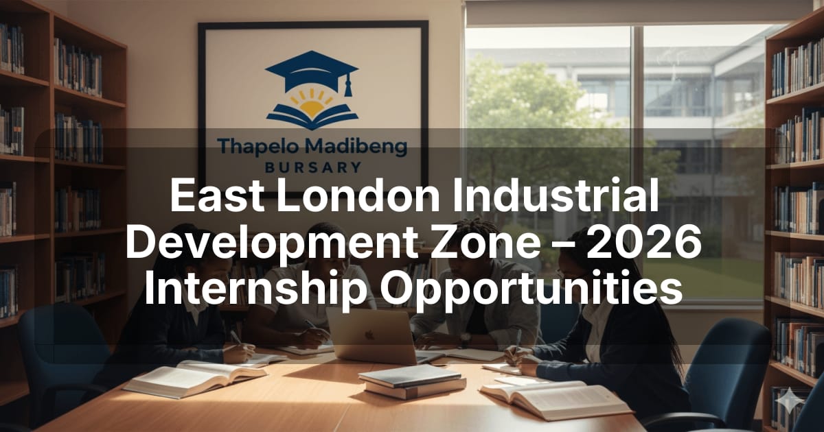 East London Industrial Development Zone – 2026 Internship Opportunities