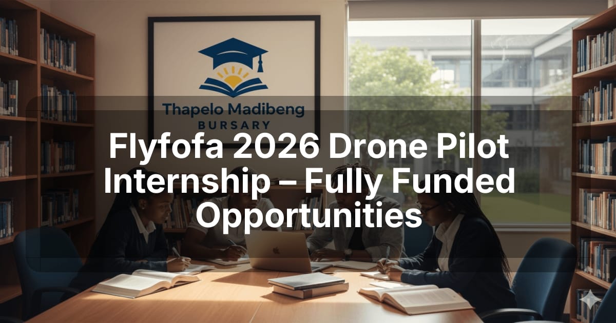 Flyfofa 2026 Drone Pilot Internship – Fully Funded Opportunities