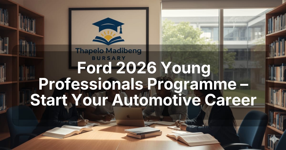 Ford 2026 Young Professionals Programme – Start Your Automotive Career