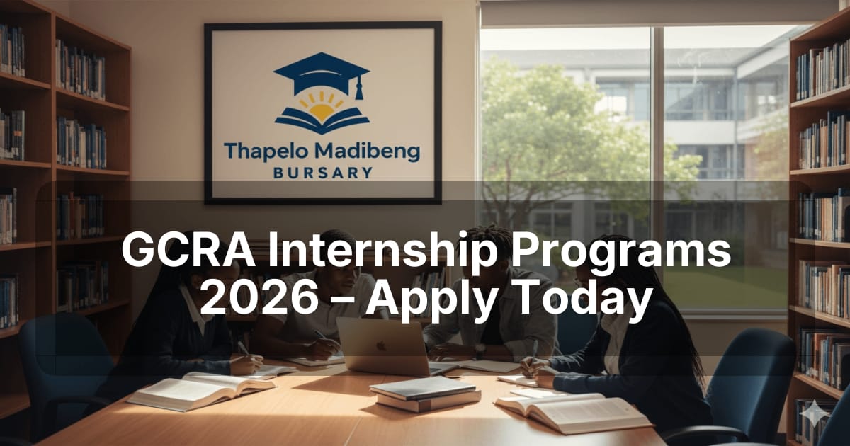 GCRA Internship Programs 2026 – Apply Today