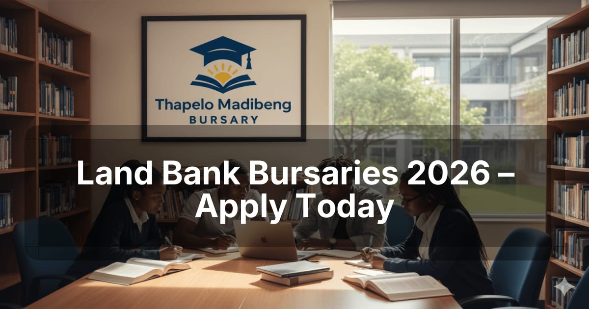 Land Bank Bursaries 2026 – Apply Today