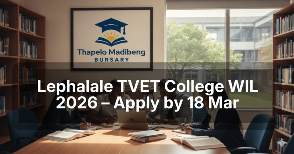 Lephalale TVET College WIL 2026 – Apply by 18 Mar