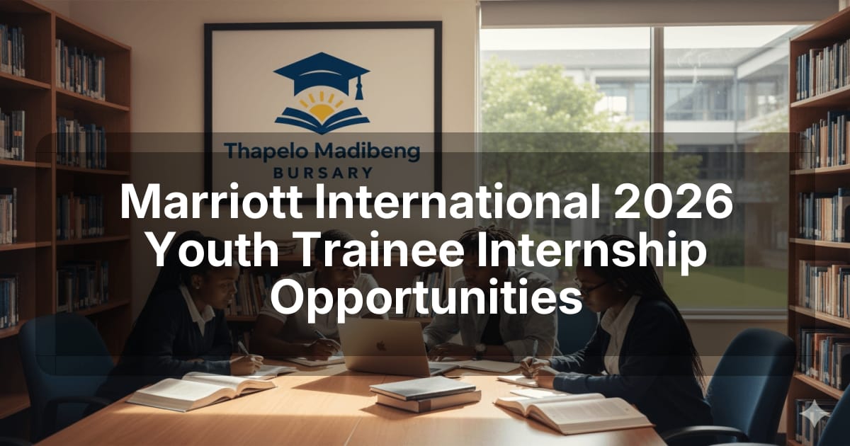 Marriott International 2026 Youth Trainee Internship Opportunities