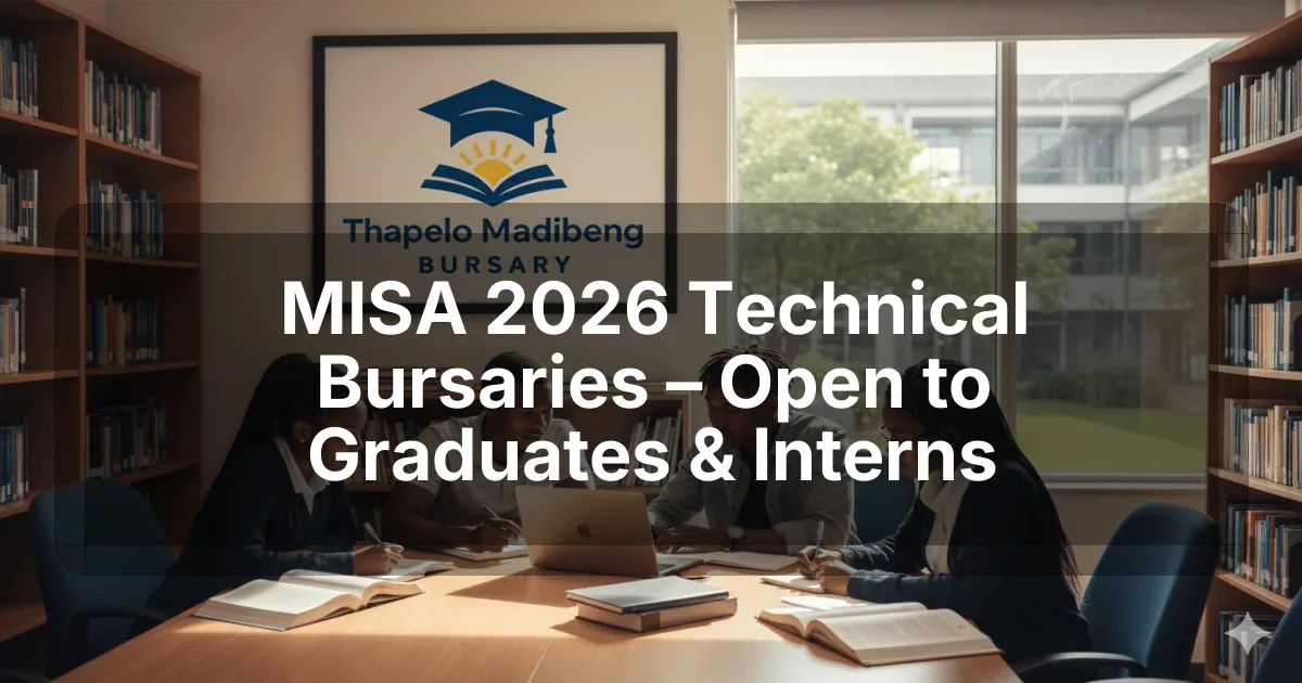 MISA 2026 Technical Bursaries – Open to Graduates & Interns