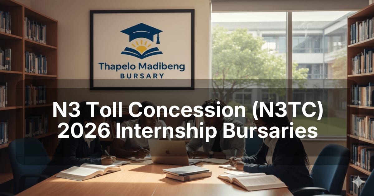 N3 Toll Concession (N3TC) 2026 Internship Bursaries