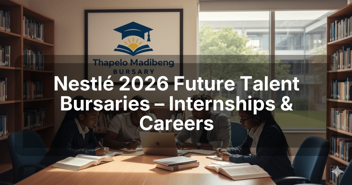 Nestlé 2026 Future Talent Bursaries – Internships & Careers