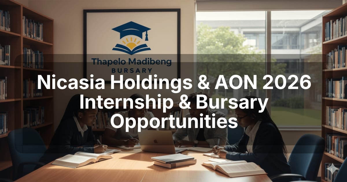 Nicasia Holdings & AON 2026 Internship & Bursary Opportunities