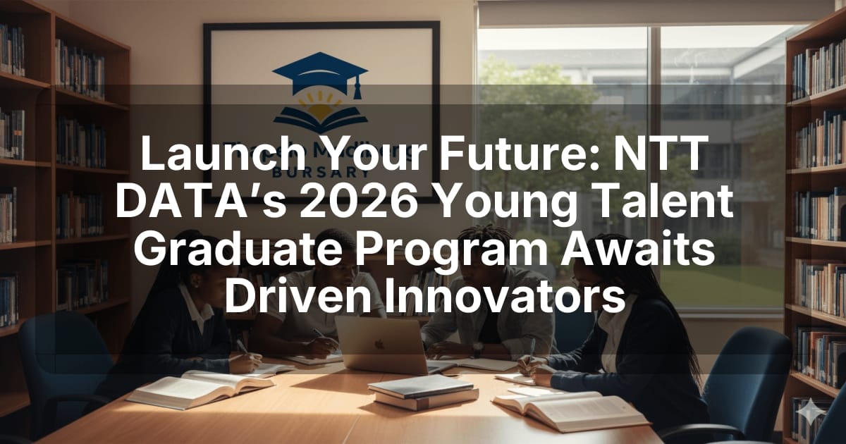 Launch Your Future: NTT DATA’s 2026 Young Talent Graduate Program Awaits Driven Innovators