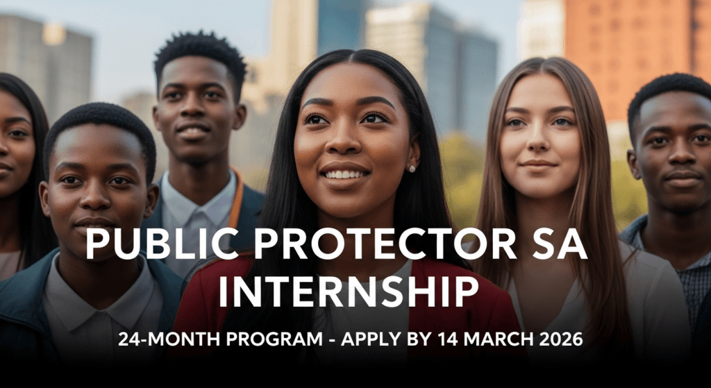 Public Protector SA 24‑Month Internship 2026 – Apply by 14 March