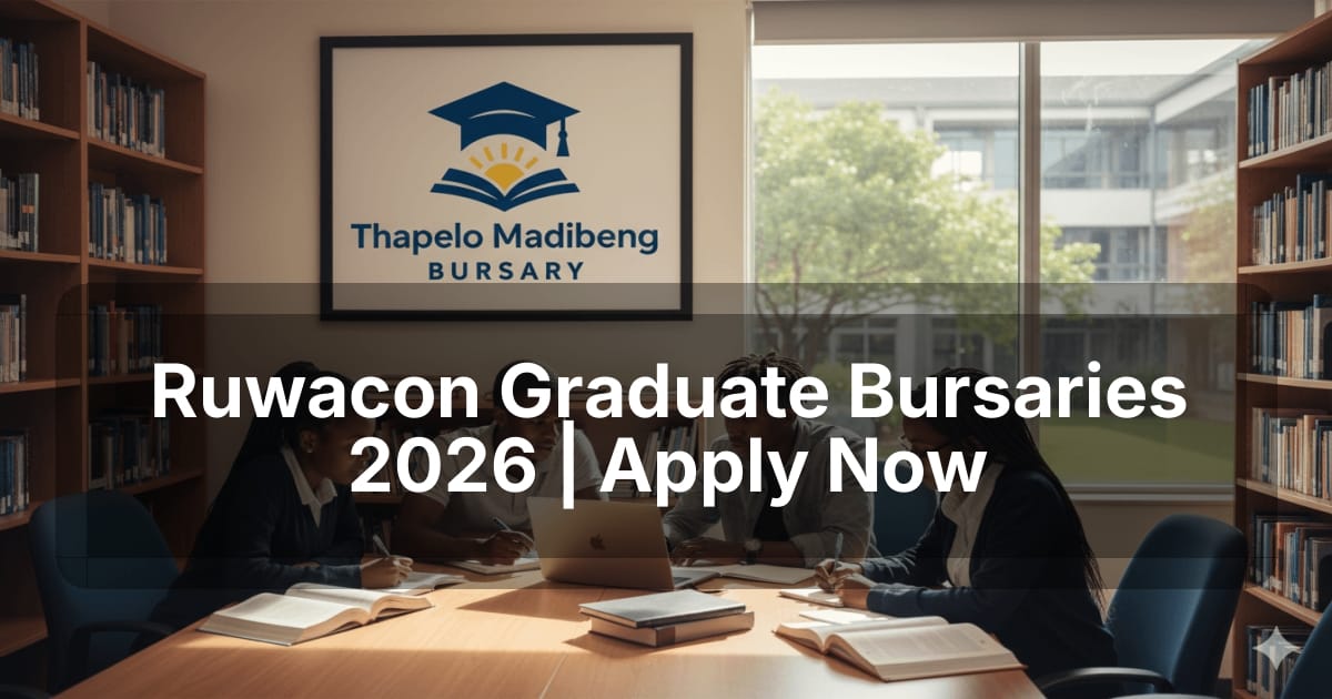 Ruwacon Graduate Bursaries 2026 | Apply Now