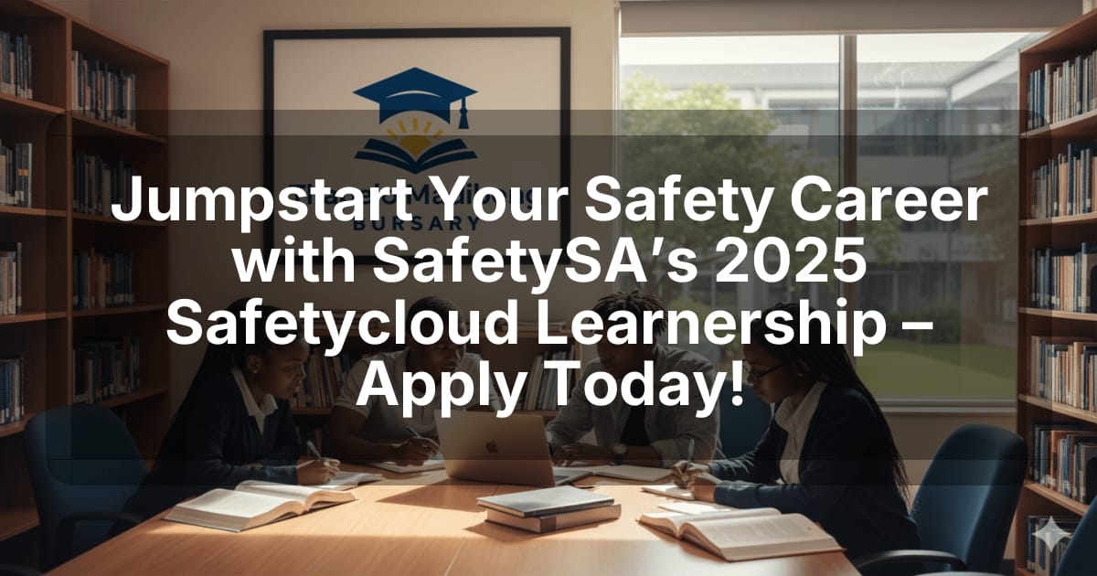 Jumpstart Your Safety Career with SafetySA’s 2025 Safetycloud Learnership – Apply Today!