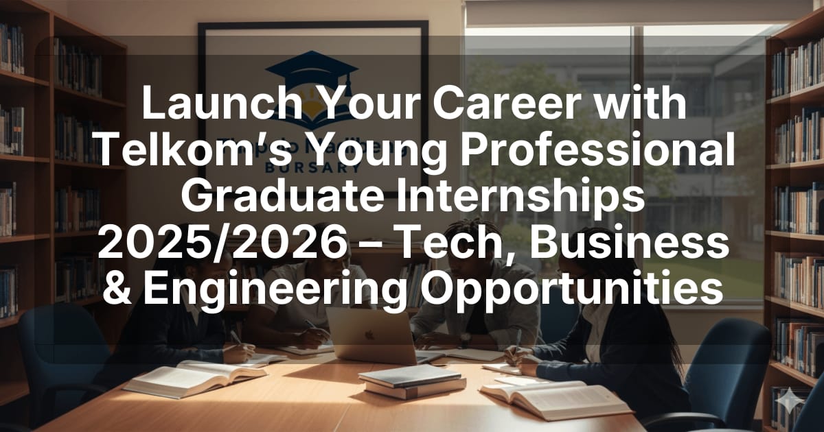 Launch Your Career with Telkom’s Young Professional Graduate Internships 2025/2026 – Tech, Business & Engineering Opportunities
